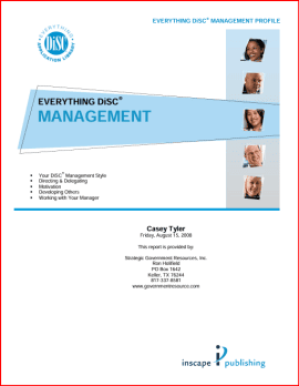 Everything DiSC Management